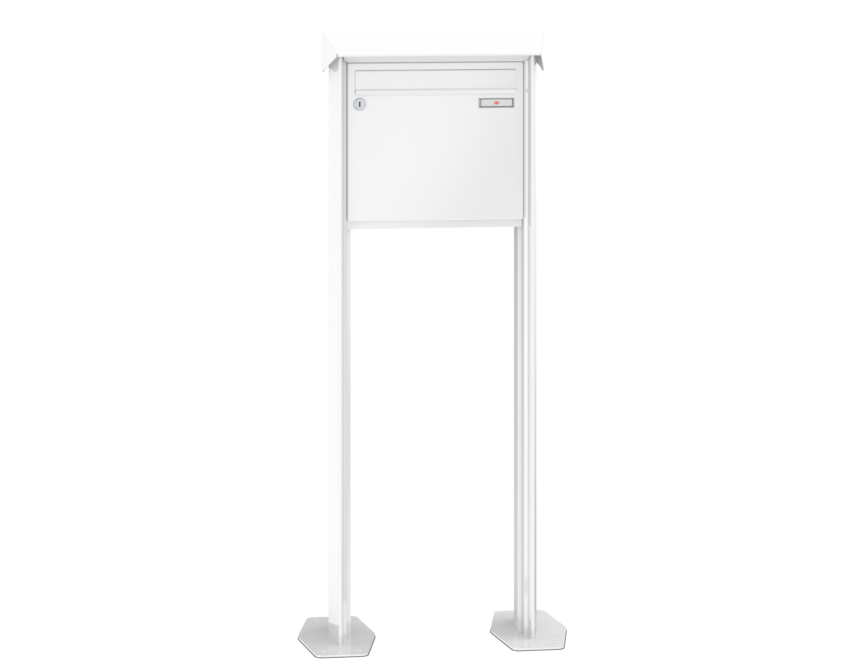 PRISMA Verkehrsweiß RAL 9016 1 Briefkasten