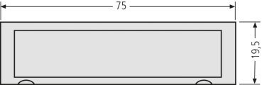 Abdeckung 97-9-82351 für RENZ Namensschild 09